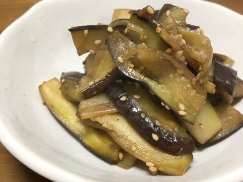 茄子の煮浸し風炒め